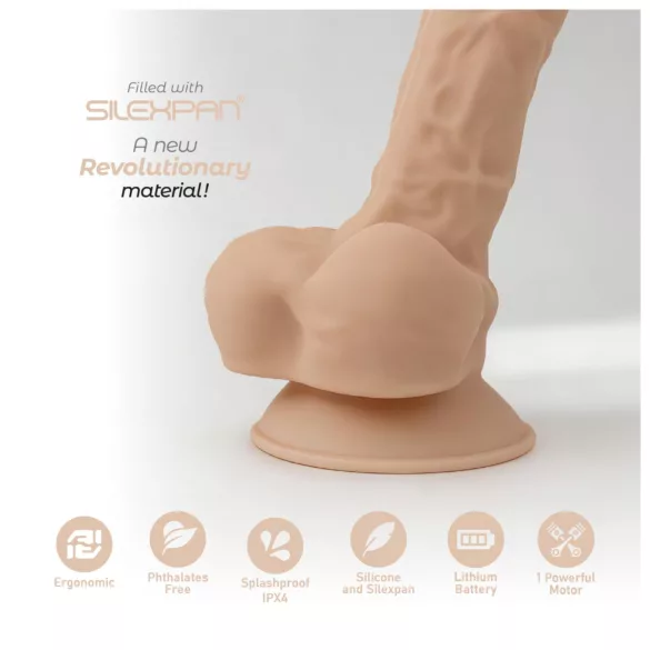 Silexd 8 - prostate en bal vibrator met afstandsbediening - siliconen
