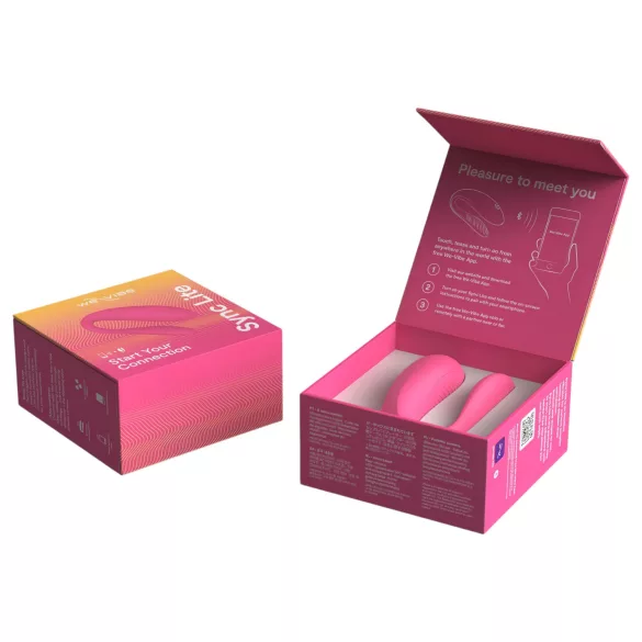 We-Vibe Sync Lite - App- en afstandsbedienings-koppelsvibrator (roze)