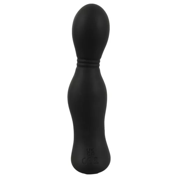 Rebel - prostaat vibrator met afstandsbediening - 2-in-1 - zwart