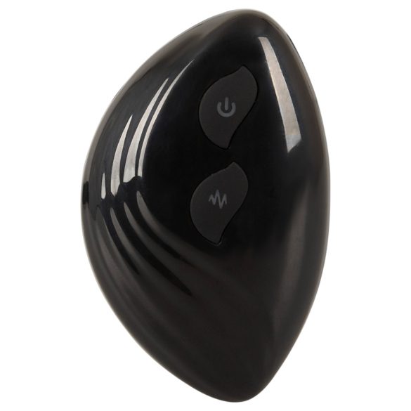 ANOS - dubbele anale vibrator (zwart)