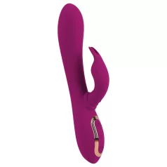 Javida - 3in1 parel‑ en draai‑vibrator (paars)