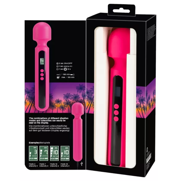 You2Toys - Pink Sunset Wand vibrator (roze)
