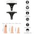 You2Toys - strap-on dildo set (natuurlijk)