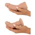 You2Toys - strap-on dildo set (natuurlijk)