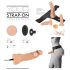 You2Toys - strap-on dildo set (natuurlijk)