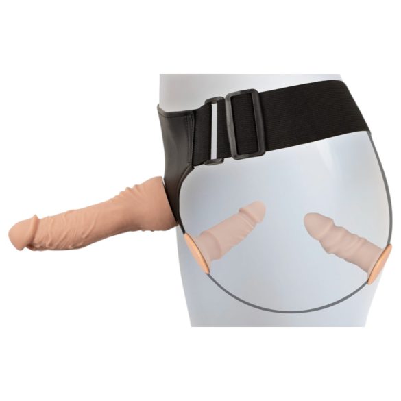 You2Toys - strap-on dildo set (natuurlijk)