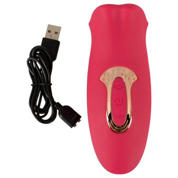 You2Toys - tong clitoris vibrator (roze)
