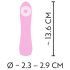 Cuties Mini 4 - oplaadbare, waterdichte vibrator (roze)