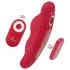 Smile - vibrerende slip met afstandsbediening - oplaadbaar - rood