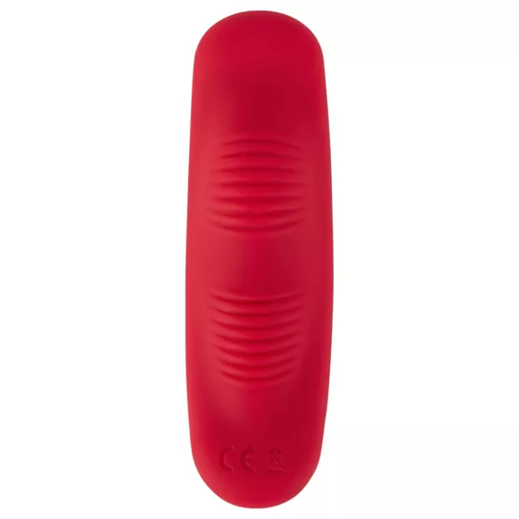 Smile - vibrerende slip met afstandsbediening - oplaadbaar - rood