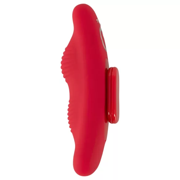 Smile - vibrerende slip met afstandsbediening - oplaadbaar - rood
