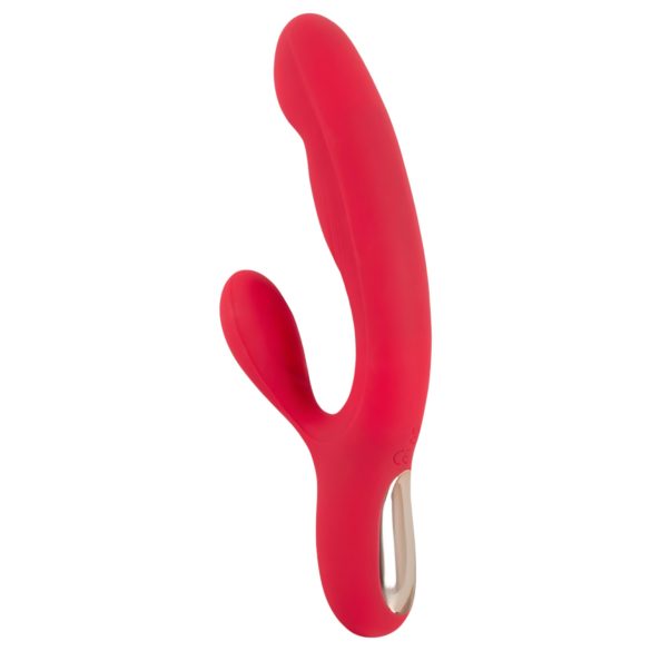 Smile Thumping Rabbit - Oplaadbare 3-motor vibrator (rood)