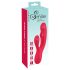 Smile Thumping Rabbit - Oplaadbare 3-motor vibrator (rood)