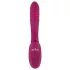 Javida - Vibrator met likfunctie en stootfunctie - silicone - paars