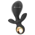 Eternal - opblaasbare drievoudige vibrator - zwart