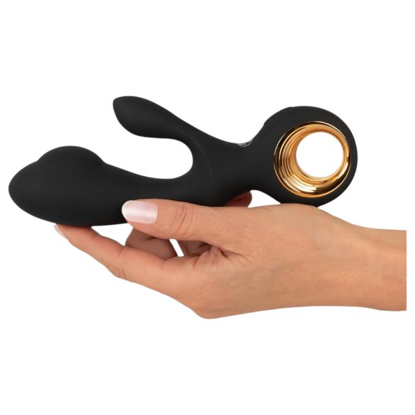 Eternal - opblaasbare clitoris-arm vibrator (zwart)