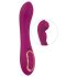 Javida - Opblaasbare vibrator met 2 standen (paars)