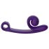 Slakken Vibe Curve - 2-in-1 clit stimulator vibrator (paars)