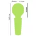 You2Toys Mini Wand - oplaadbare massagetrilator (groen)