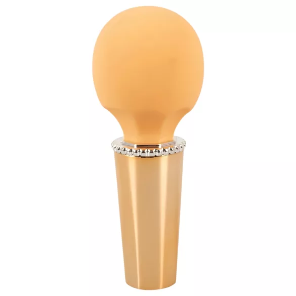 You2Toys - mini wand vibrator - oplaadbaar massage apparaat - geel