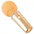 You2Toys - mini wand vibrator - oplaadbaar massage apparaat - geel