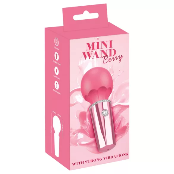 You2Toys Mini Wand - oplaadbare massagevibrator (roze)