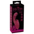 Javida - vibrator met tong - 3-in-1 functie - rood
