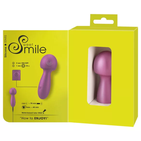 Sweet Smile - Flexibele Mini Wand (roze)