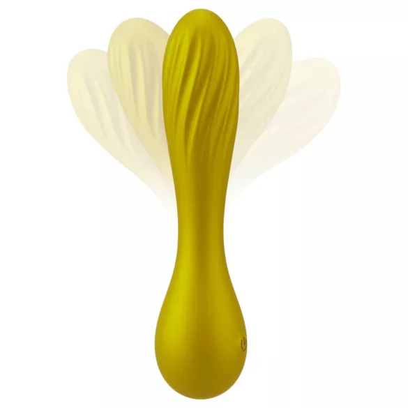 Sweet Smile - Metallic Vibe mini vibrator (geel)