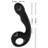 Black Velvets - G-spot en P-spot vibrator - zwart