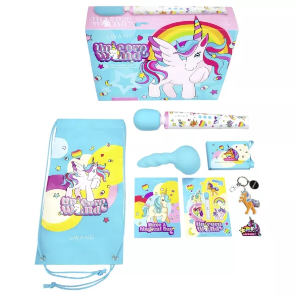 le Wand Unicorn - massager vibrator set - regenboog