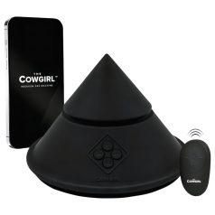   The Cowgirl Cone - slimme seksspeeltje met diverse opzetstukken (zwart)