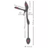 Couples Choice - vibrerende cockring - multifunctioneel - zwart