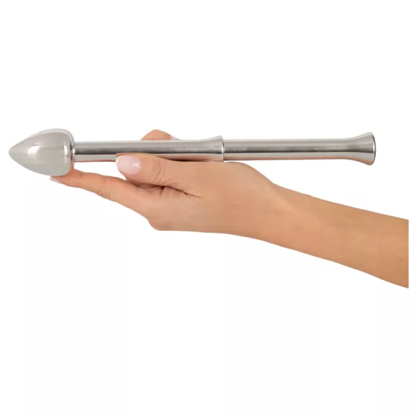 Rebel - metalen prostaatvibrator (zilver)
