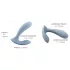 Svakom Erica - draagbare vibrator - app-bestuurbaar - blauw