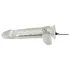 Crystal - Vibrator met zuignap (transparant)