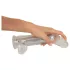 Crystal - Vibrator met zuignap (transparant)