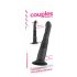 Couples Choice - G+P punt stoter vibrator (zwart)