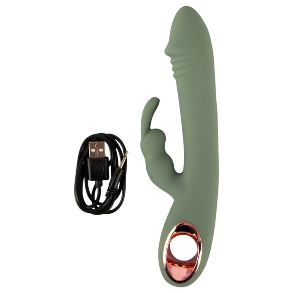 You2Toys - rabbit vibrator - clitorale stimulatie - groen