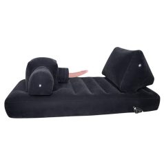   You2Toys Velvet Luxury - seksspeeltje met ingebouwd bed (zwart)