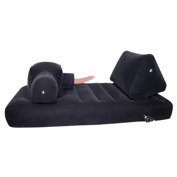 You2Toys Velvet Luxury - sexmachine met ingebouwd bed - zwart
