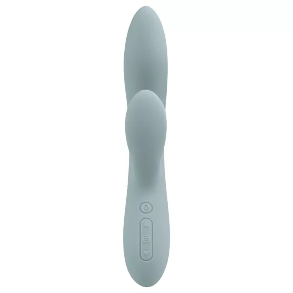Svakom Chika - App-gestuurde vibrator met clitorisstimulator (grijs)