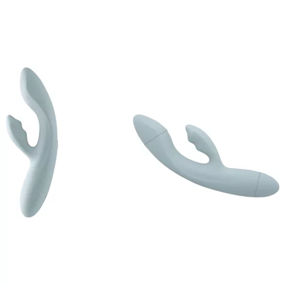 Svakom Chika - App-gestuurde vibrator met clitorisstimulator (grijs)