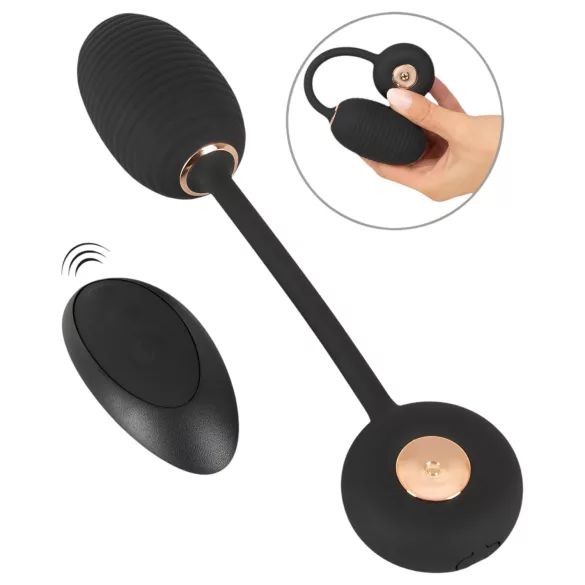 You2Toys - Vibratie-ei met afstandsbediening - zwart