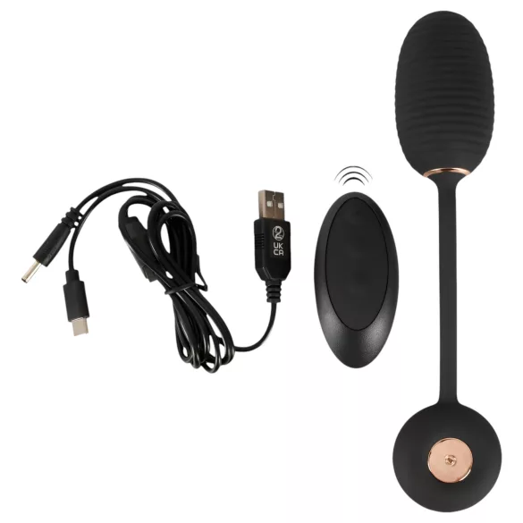 You2Toys - Vibratie-ei met afstandsbediening - zwart