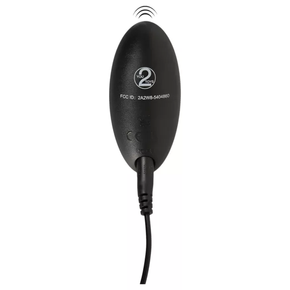 You2Toys - Vibratie-ei met afstandsbediening - zwart