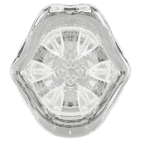 Stroker - vibrerende roterende masturbator - transparant