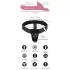 You2Toys - strap-on vibrator set - rood