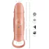 Realistixxx - penis sleeve met cockring en vibratie - naturaalkleurig