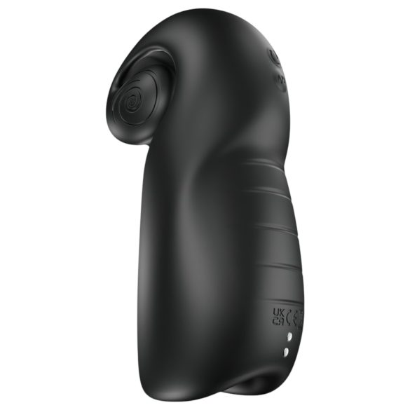 SVibe EVO - masturbator - oplaadbaar waterdicht - zwart